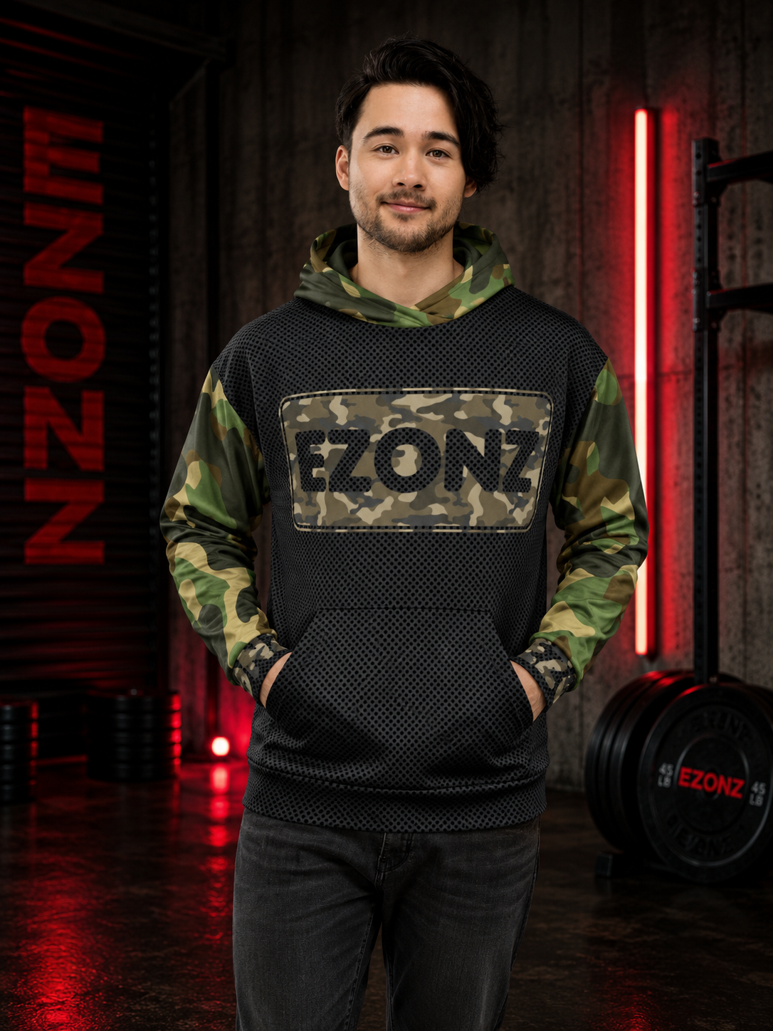 EZ Camouflage Hoodie