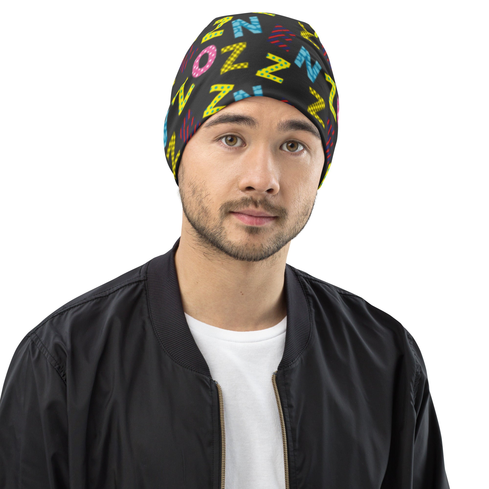 All-Over Print Beanie